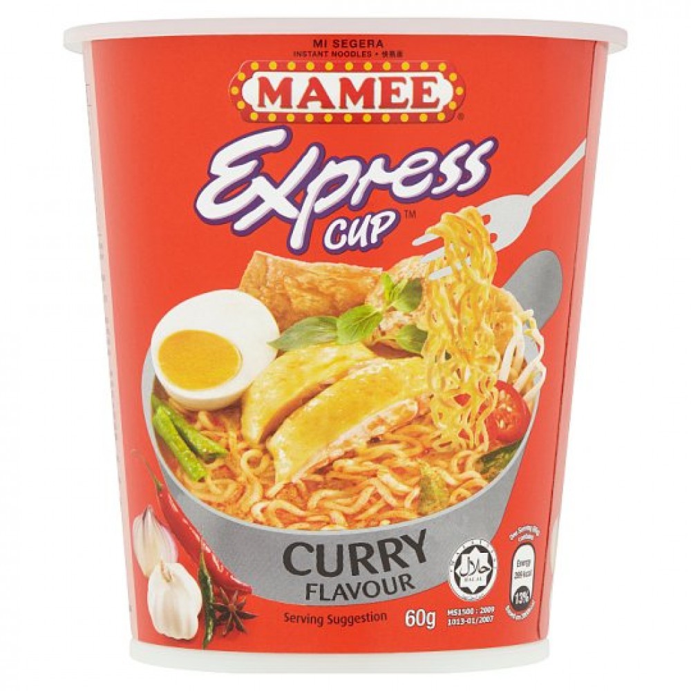 Mamee Express Cup Kari 60Gm 52080940 Quin Mart PJ 11 Mini Market